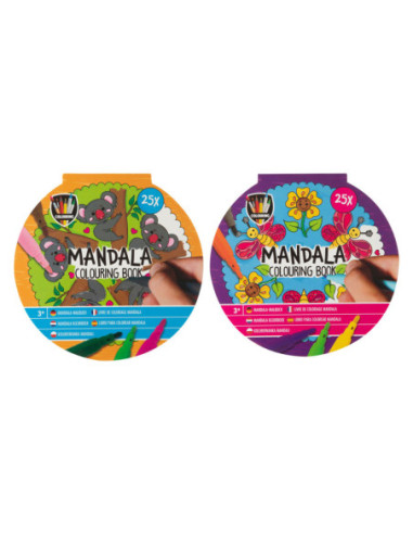 Mandala Kleurboek 25 Kleurplaten