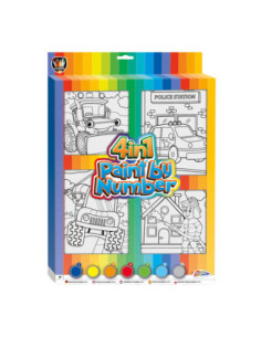 Schilderen op Nummer 4in1...