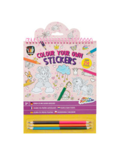 Kleur je Eigen Stickers met...