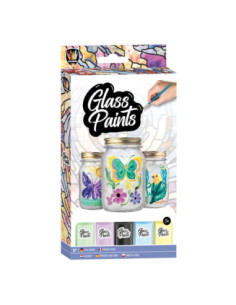 Glasverf met Penseel 5x22ml