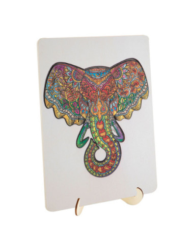 Houten Legpuzzel Olifant 132st.