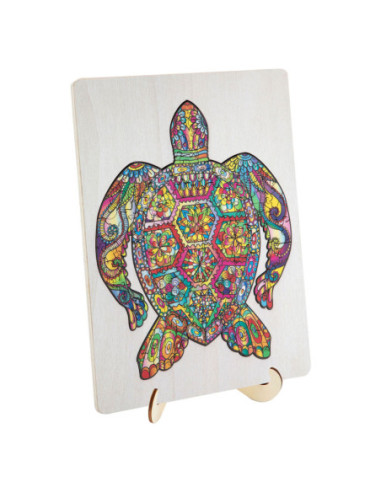 Houten Legpuzzel Schildpad 130st.