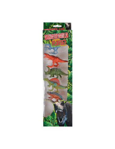 Dinoworld Dinosaurus Speelfiguren 6st.