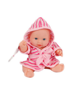 Babypop met Badjas 20cm