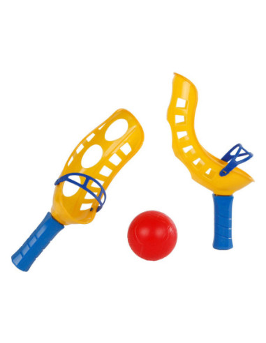 Sun Fun Vang- en Werpspel met bal 3dlg.