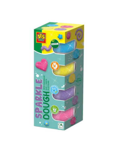 SES Feel Good Klei - Sparkle 4x90gr