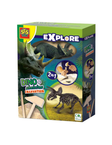 SES Explore Dino en Skelet Opgraven...