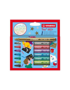 STABILO Trio Deco Metallic...