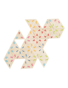 Goki Houten Tri-Domino Spel