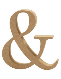 Symbool & MDF 13cm 1st.