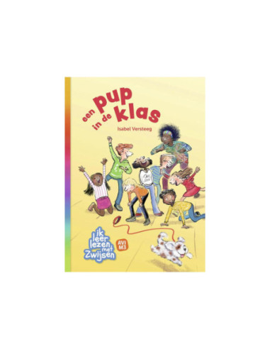 Ik leer lezen - een pup in de klas...