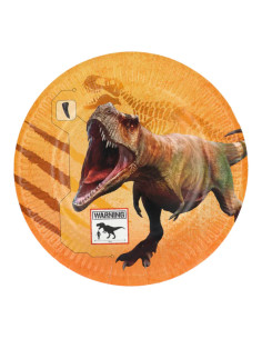 Bordjes Papier T-Rex 8st.