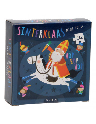 Mini Puzzel Sinterklaas, 24st.