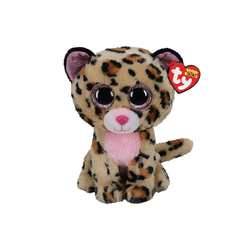 Ty Beanie Buddy Livvie Leopard 24cm