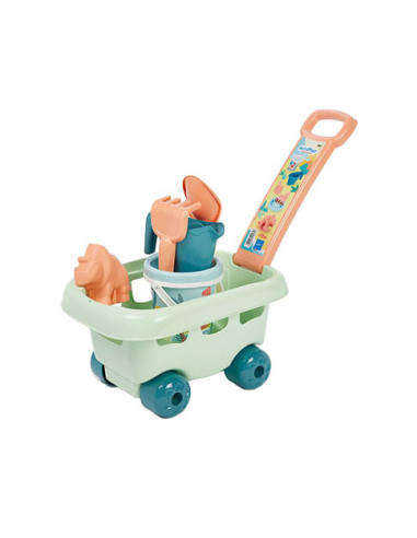 Ecoiffier Bolderkar met Emmerset Dino...