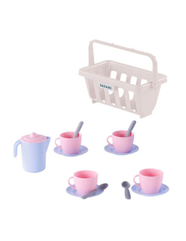 Cavallino Servies in Mand Roze 15dlg.
