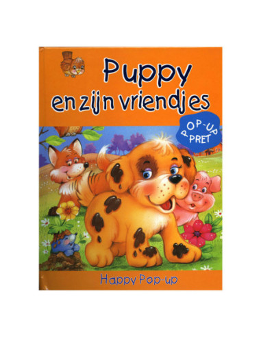 Pop-Up Boek Puppy en zijn Vriendjes