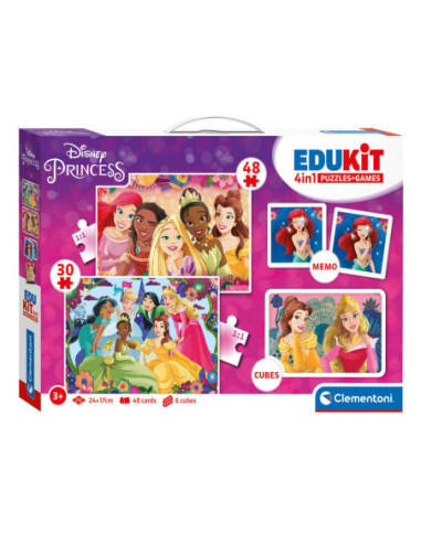 Clementoni Edukit 4in1 Disney Prinses