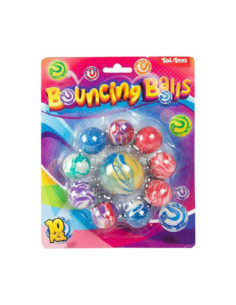 Fun Stuiterballen Marble 10st.