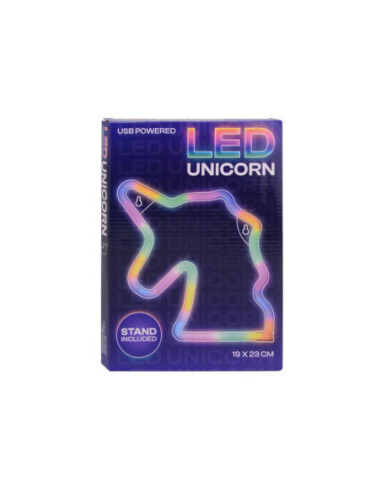 Eenhoorn Regenboog Lamp met USB
