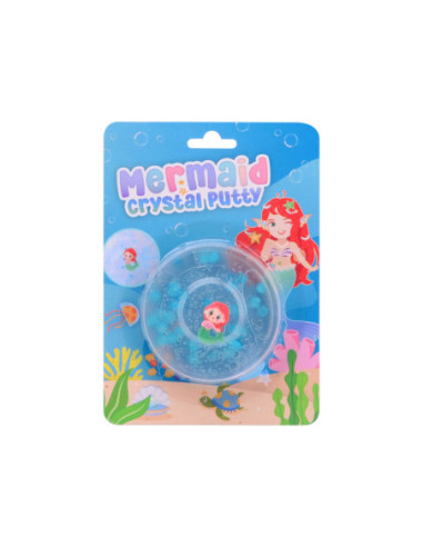 Zeemeermin Kristalputty met Zeemeermin