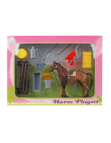 Kids Globe Speelset met Paard en...