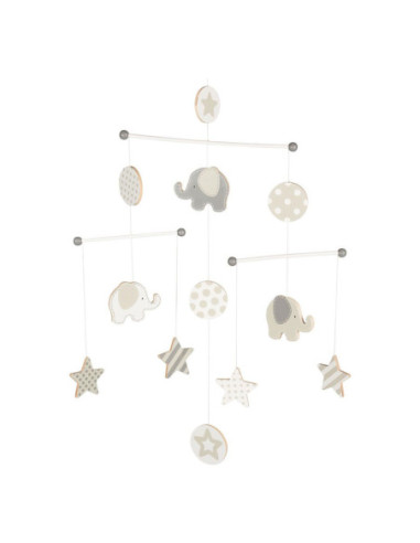 Goki Houten Baby Mobiel Olifant en...