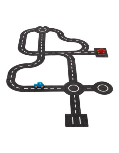 Goki Speelkleed Verkeerswegen met 2...