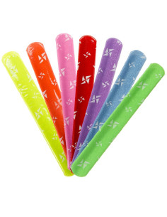 Gekleurde Klaparmband 36st.