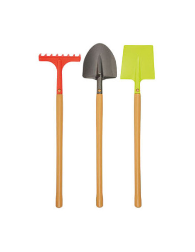 Ecoiffier Tuingereedschap Metaal met...