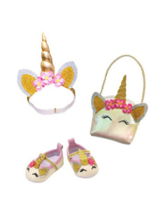 Poppen Accessoires Glitter...