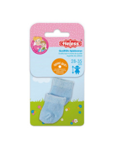 Poppensokken Blauw 28-35 cm