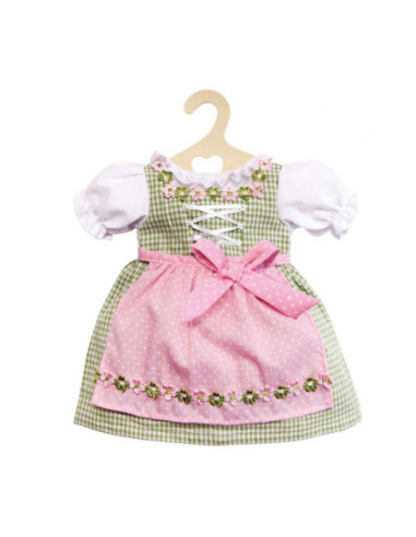 Poppenjurk Groen en Roze 28-33 cm