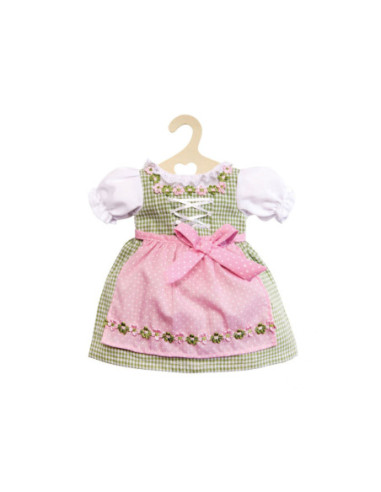 Poppenjurk Groen en Roze 35-45 cm