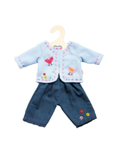 Jack met Spijkerbroek Blauw 35-45 cm