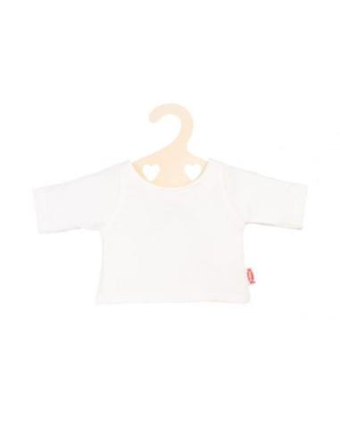 Poppen T-Shirt Wit op Kledinghanger...