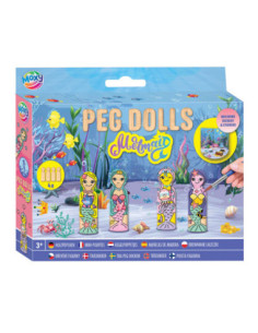 Houten Kegelpoppetjes...