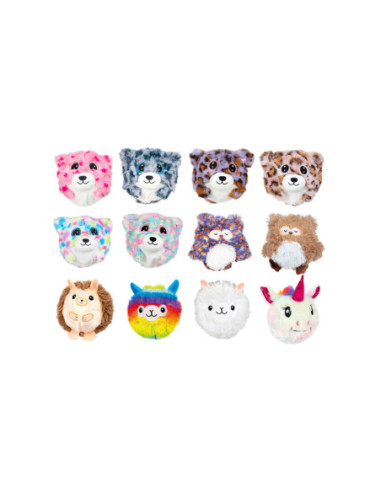 Opblaas Knuffeldier Pluche 15cm