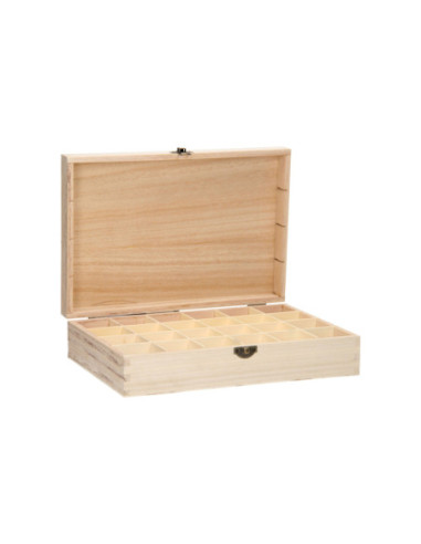 Houten Kist met 24 Vakken