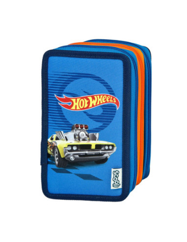 3-Vaks Gevulde Etui Hot Wheels