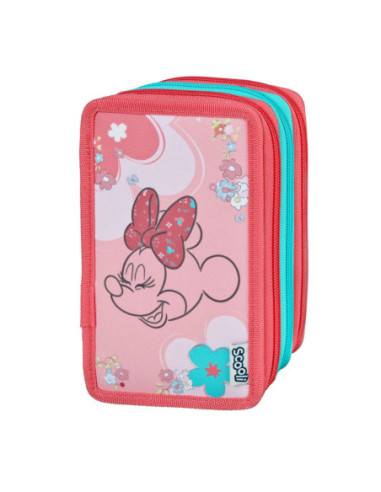 3-Vaks Gevulde Etui Minnie Mouse