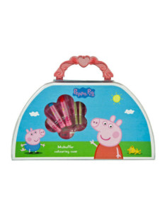 Kleurkoffer Peppa Pig 51dlg.