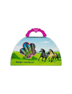 Kleurkoffer Paarden 51dlg.