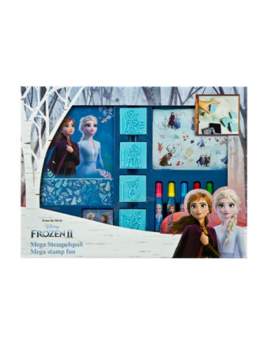 Mega Stempel- en Kleurset Frozen