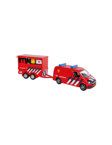 Kids Globe VW Transporter Brandweer...