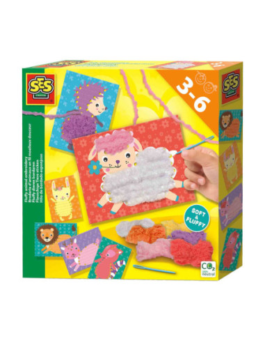 SES Fluffy Dieren Borduren