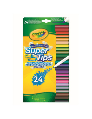 Crayola Viltstiften met Superpunt 24st.