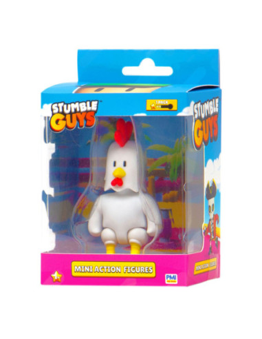 Stumble Guys Mini Actiefiguur - Chicken