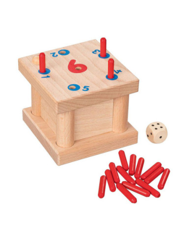 Goki Houten Tricky 6 Pinnen Spel