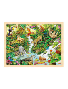 Goki Houten Legpuzzel In de...